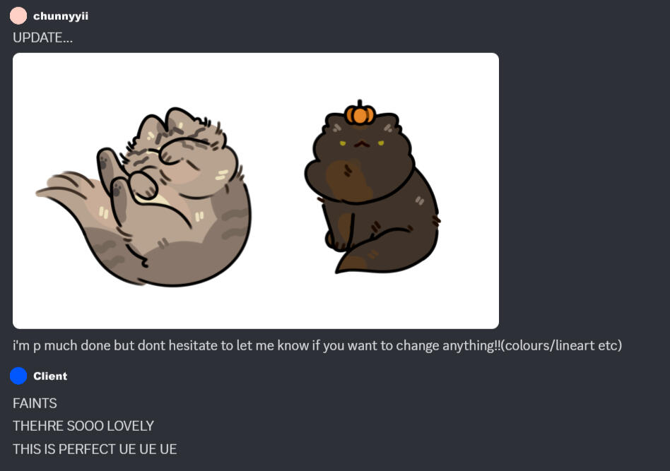 Final preview is sent. Client was satisfied and have not requested any further colour adjustments.